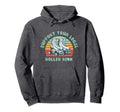 Roller Skating Support Your Local Hoodie - Aesthetic Graphic Men Women - T-Shirt, Sweatshirt, Hoodie
