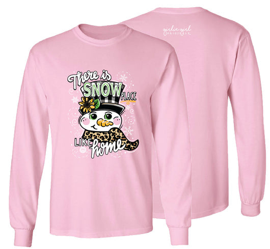 Girlie Girl Originals Snow Place Holiday - Adult & Kids T-Shirts, Sweatshirts & Hoodies apparel design preview 1