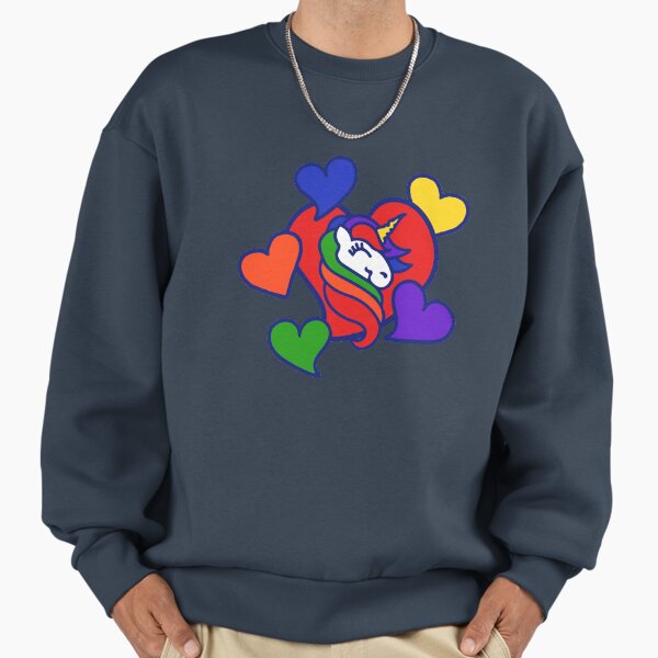 Cute Unicorn Love - Adult & Kids T-Shirts, Sweatshirts & Hoodies apparel design preview 1