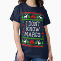 I Don't Know Margo! Christmas Vacation Quote Ugly - Adult & Kids T-Shirts, Sweatshirts & Hoodies apparel design preview 1