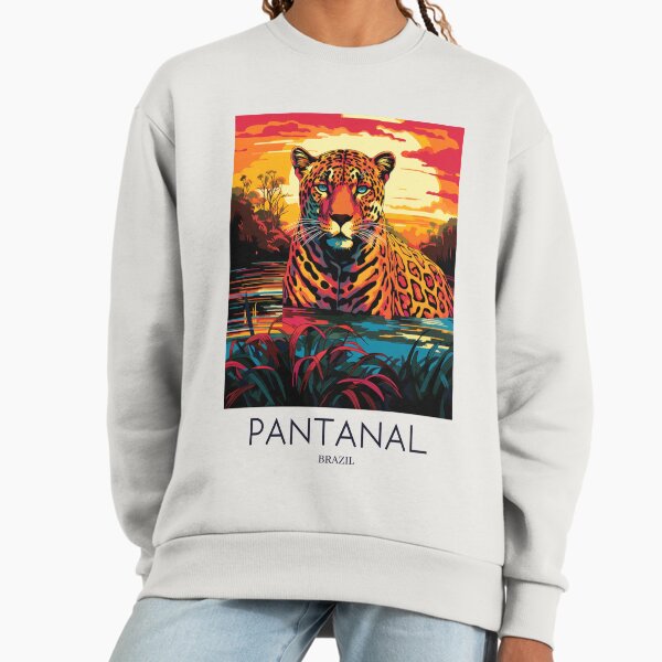 A Pop Art Travel Print of the Pantanal Brazil - Adult & Kids T-Shirts, Sweatshirts & Hoodies apparel design preview 1
