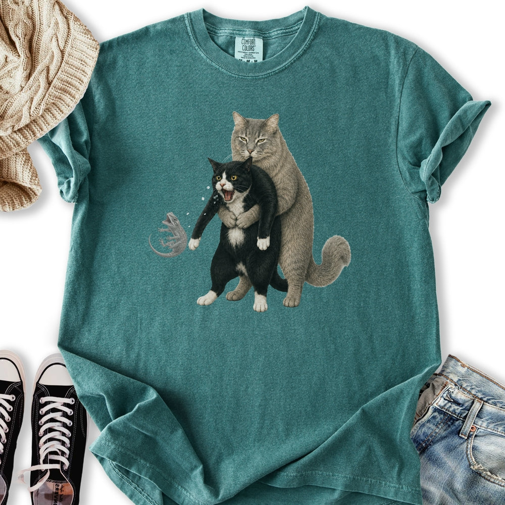 Cat Heimlich Lizard - Adult & Kids T-Shirts, Sweatshirts & Hoodies apparel design preview 2