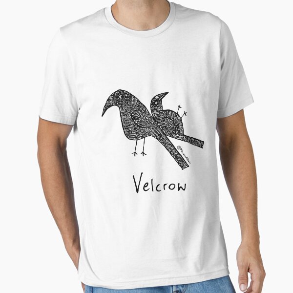 Velcrow - Adult & Kids T-Shirts, Sweatshirts & Hoodies apparel design preview 1