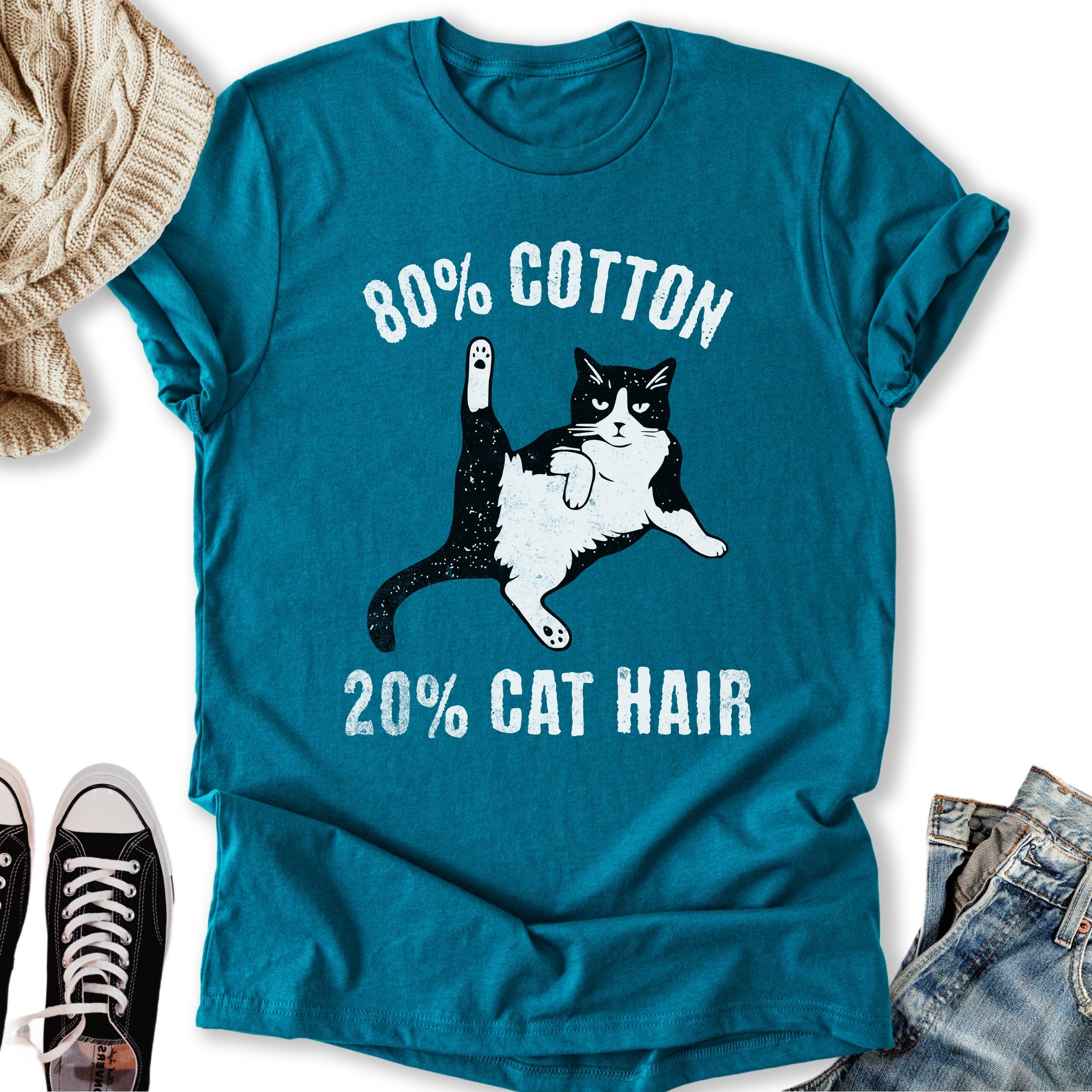 Cat Hair - Adult & Kids T-Shirts, Sweatshirts & Hoodies apparel design preview 2