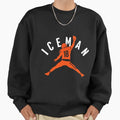 Iceman Football Silhouette Statement - Adult & Kids T-Shirts, Sweatshirts & Hoodies apparel design preview 1