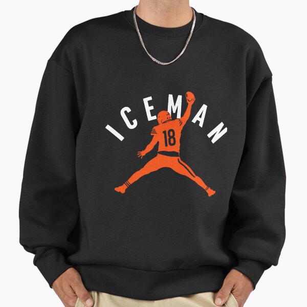 Iceman Football Silhouette Statement - Adult & Kids T-Shirts, Sweatshirts & Hoodies apparel design preview 1
