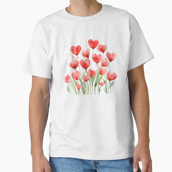 Pink Tulip Flowers - Adult & Kids T-Shirts, Sweatshirts & Hoodies apparel design preview 1