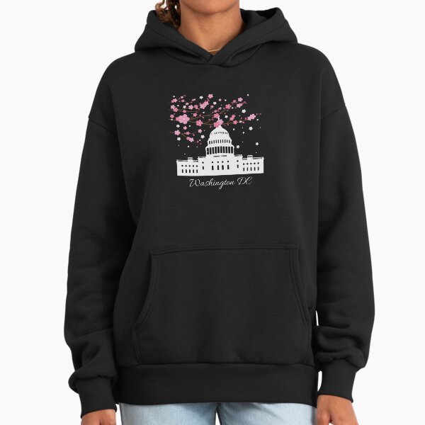 Washington D.C. Cherry Blossoms Capitol Building - Adult & Kids T-Shirts, Sweatshirts & Hoodies apparel design preview 1
