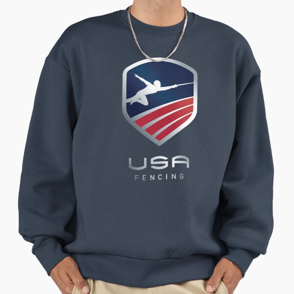 USA FENCING - Adult & Kids T-Shirts, Sweatshirts & Hoodies apparel design preview 1