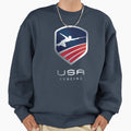 USA FENCING - Adult & Kids T-Shirts, Sweatshirts & Hoodies apparel design preview 1