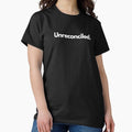 Unreconciled. Fun understated design. - Adult & Kids T-Shirts, Sweatshirts & Hoodies apparel design preview 1