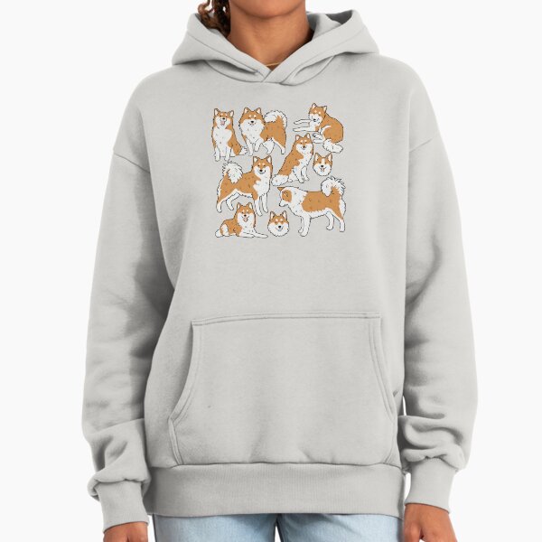Icelandic sheepdog cute illustration pattern - Adult & Kids T-Shirts, Sweatshirts & Hoodies apparel design preview 1