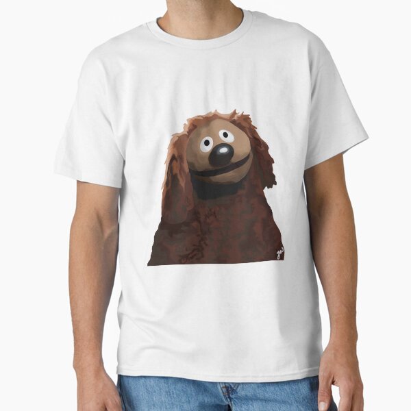 Rowlf The Dog painting portrait (version 3/3 no - Adult & Kids T-Shirts, Sweatshirts & Hoodies apparel design preview 1