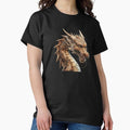 Golden red dragon, Legendary Animals,dragon - Adult & Kids T-Shirts, Sweatshirts & Hoodies apparel design preview 1