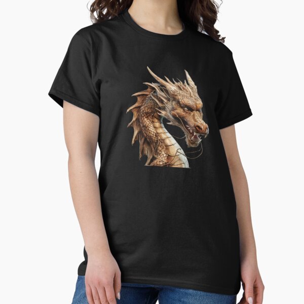 Golden red dragon, Legendary Animals,dragon - Adult & Kids T-Shirts, Sweatshirts & Hoodies apparel design preview 1