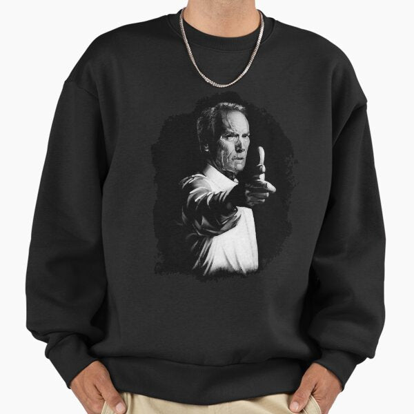 Clint Eastwood art - Adult & Kids T-Shirts, Sweatshirts & Hoodies apparel design preview 1