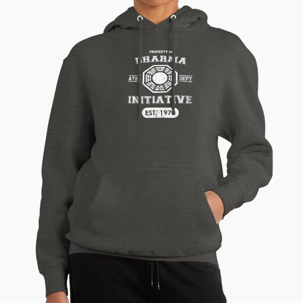 Dharma Initiative athletic department (Light ver.) - Adult & Kids T-Shirts, Sweatshirts & Hoodies apparel design preview 1