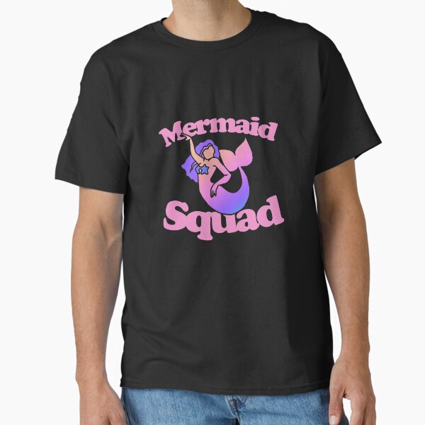 Mermaid Squad - Adult & Kids T-Shirts, Sweatshirts & Hoodies apparel design preview 1