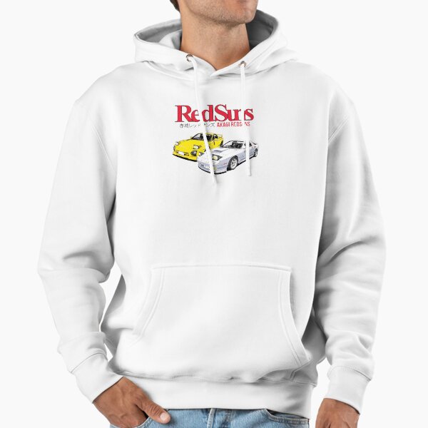 Initial D RedSuns RX7 Manga Anime Drift - Adult & Kids T-Shirts, Sweatshirts & Hoodies apparel design preview 1