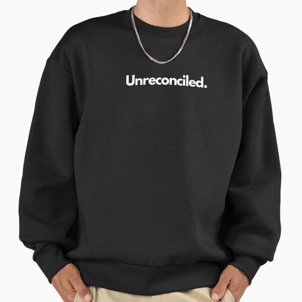 Unreconciled. Fun understated design. - Adult & Kids T-Shirts, Sweatshirts & Hoodies apparel design preview 1