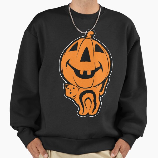 Scaredy Cat Classic Halloween Blowmold - Adult & Kids T-Shirts, Sweatshirts & Hoodies apparel design preview 1