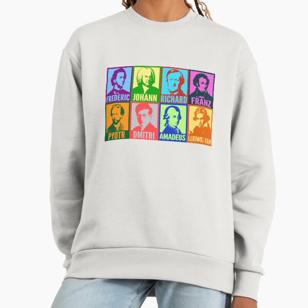 Pop Art Composers - Adult & Kids T-Shirts, Sweatshirts & Hoodies apparel design preview 1