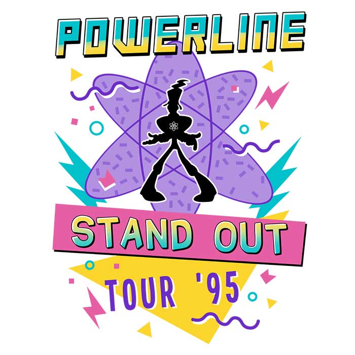 95' World Tour Men's Apparel - Adult & Kids T-Shirts, Sweatshirts & Hoodies apparel design preview 2