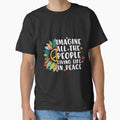 Imagine All the People Living Life in Peace - Adult & Kids T-Shirts, Sweatshirts & Hoodies apparel design preview 1