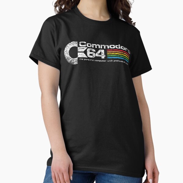 Commodore 64 Retro Home Computer Rainbow Logo - Adult & Kids T-Shirts, Sweatshirts & Hoodies apparel design preview 1
