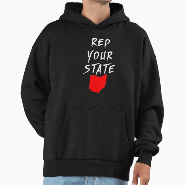 REP YOUR STATE OHIO - Adult & Kids T-Shirts, Sweatshirts & Hoodies apparel design preview 1