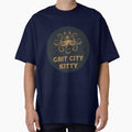 Circle Grit City Kitty - Adult & Kids T-Shirts, Sweatshirts & Hoodies apparel design preview 1