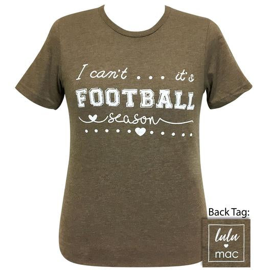 Girlie Girl Originals Lulu Mac It's Football Season - Adult & Kids T-Shirts, Sweatshirts & Hoodies apparel design preview 1