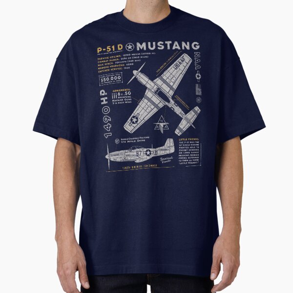 P-51 Mustang Pattern - Adult & Kids T-Shirts, Sweatshirts & Hoodies apparel design preview 1