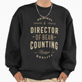 Director Of Bean Counting - Adult & Kids T-Shirts, Sweatshirts & Hoodies apparel design preview 1