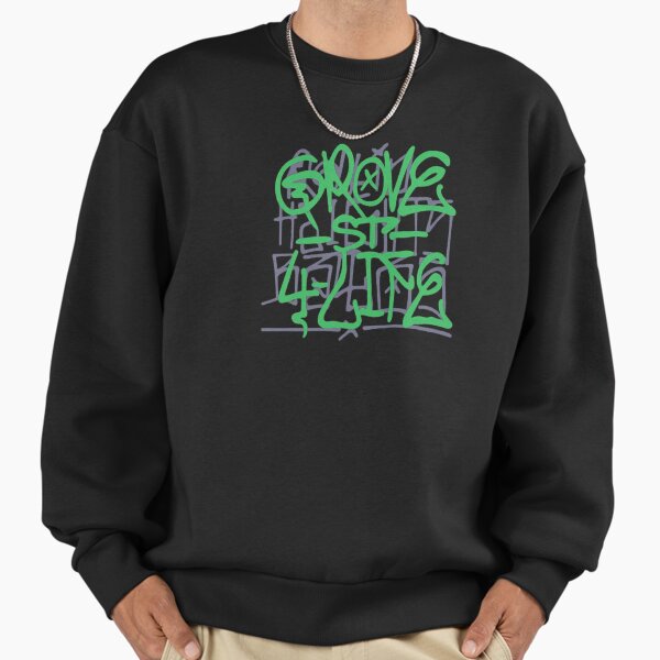 Grove Street 4 Life Graffiti Art Design - Adult & Kids T-Shirts, Sweatshirts & Hoodies apparel design preview 1