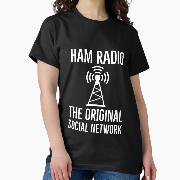 Ham Radio Antenna The Original Social Network - Adult & Kids T-Shirts, Sweatshirts & Hoodies apparel design preview 1