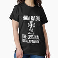 Ham Radio Antenna The Original Social Network - Adult & Kids T-Shirts, Sweatshirts & Hoodies apparel design preview 1