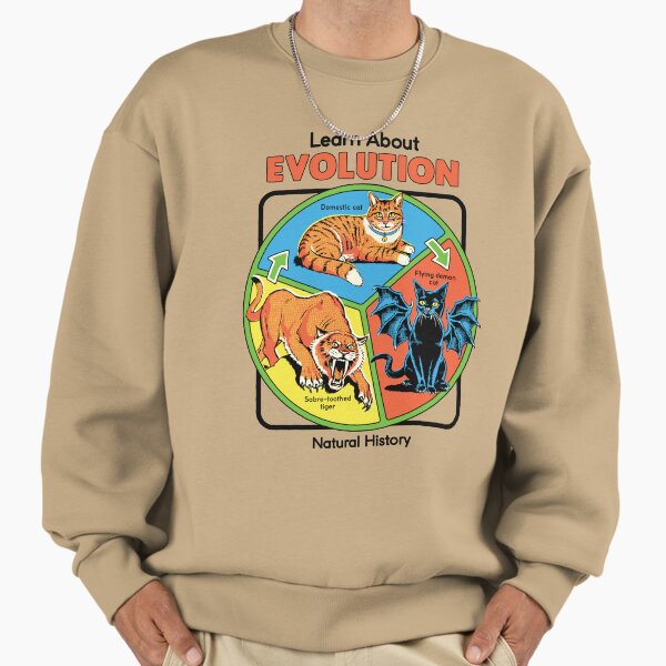 Learn About Evolution - Adult & Kids T-Shirts, Sweatshirts & Hoodies apparel design preview 1