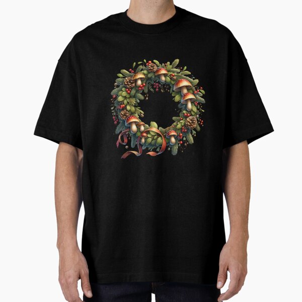Cute Xmas Illustration Watercolor Holiday Design - Adult & Kids T-Shirts, Sweatshirts & Hoodies apparel design preview 1