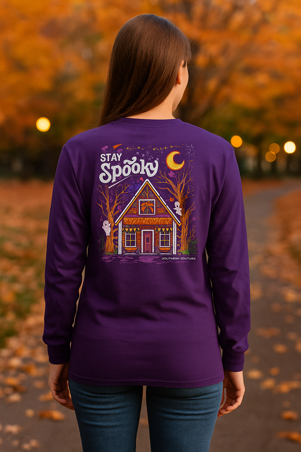 Southern Couture Classic Stay Spooky Fall - Adult & Kids T-Shirts, Sweatshirts & Hoodies apparel design preview 1