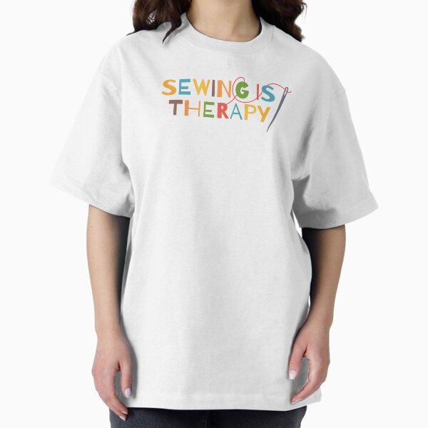 Sewing Is Therapy - Adult & Kids T-Shirts, Sweatshirts & Hoodies apparel design preview 1
