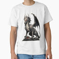 Enchanted Knight and Dragon in Legendary Fantasy - Adult & Kids T-Shirts, Sweatshirts & Hoodies apparel design preview 1