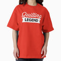 Quilting Legend - Adult & Kids T-Shirts, Sweatshirts & Hoodies apparel design preview 1
