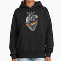 Vintage Heart Flower Collage by Tobe Fonseca - Adult & Kids T-Shirts, Sweatshirts & Hoodies apparel design preview 1