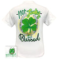 Girlie Girl Originals Preppy Not Lucky Just Blessed - Adult & Kids T-Shirts, Sweatshirts & Hoodies apparel design preview 1