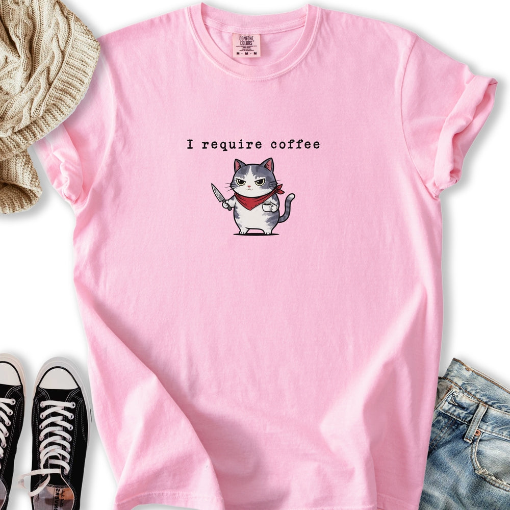 I Require Coffee - Adult & Kids T-Shirts, Sweatshirts & Hoodies apparel design preview 1