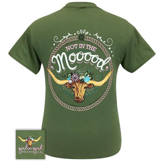 Girlie Girl Originals Preppy Not In The Mood Bull - Adult & Kids T-Shirts, Sweatshirts & Hoodies apparel design preview 1