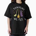 Tonight We Fly Witch Sisters Halloween Quote - Adult & Kids T-Shirts, Sweatshirts & Hoodies apparel design preview 1