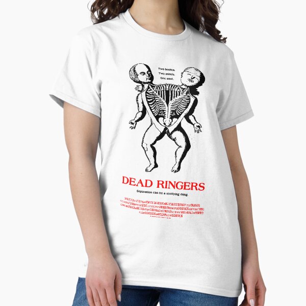DEAD RINGERS creepy twins poster - Adult & Kids T-Shirts, Sweatshirts & Hoodies apparel design preview 1