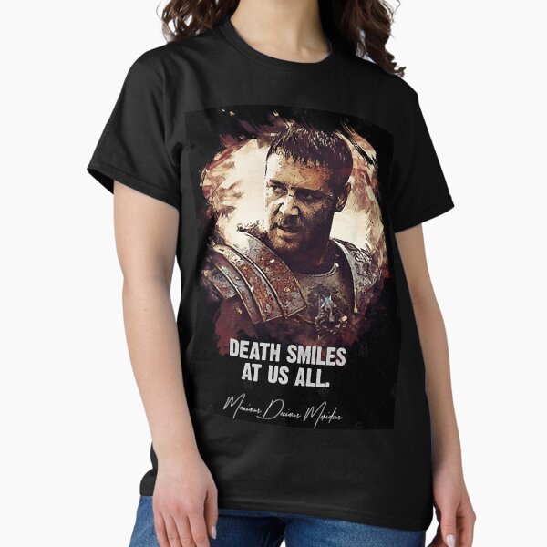 Death Smiles At Us All MAXIMUS - Adult & Kids T-Shirts, Sweatshirts & Hoodies apparel design preview 1
